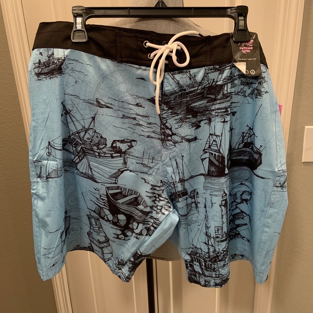 Psycho tuna mens sketchy board shorts size 36